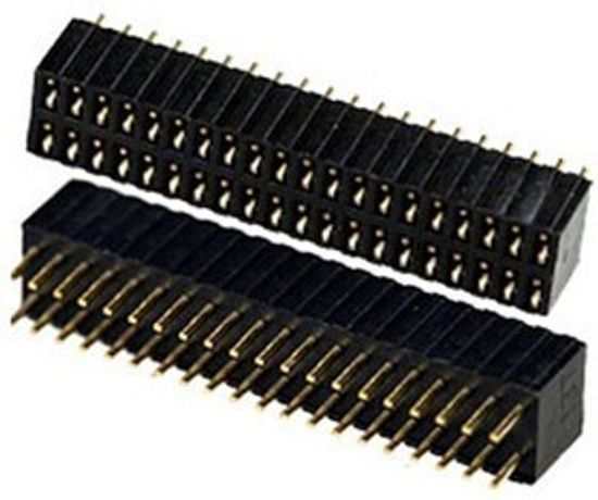 Разъём PBL2x24 широкая шаг 1,27мм