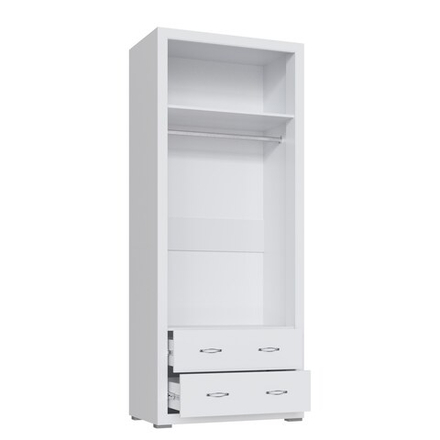 Шкаф 0,9 Леньяна без зеркала (без карниза)