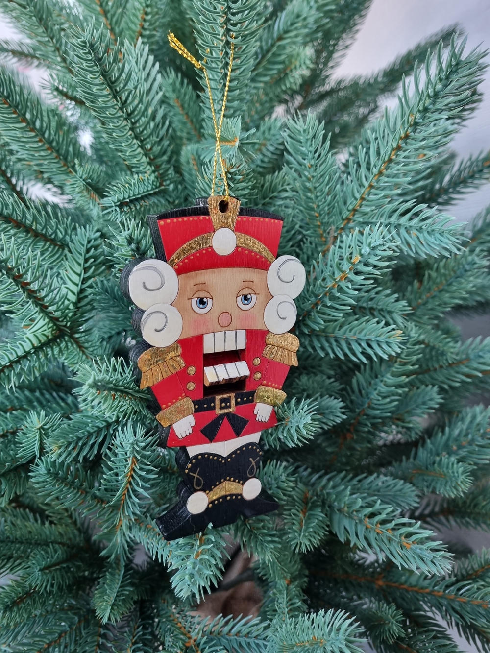 Щелкунчик деревянный игрушка на ёлку