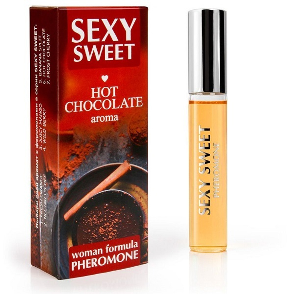 Парфюм для тела с феромонами с ароматом горячего шоколада Биоритм Sexy Sweet