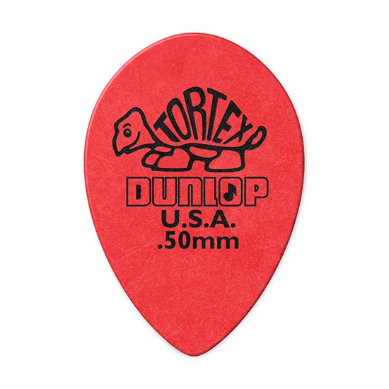 Медиаторы, 36шт, м/капля, 0.50мм, Dunlop 423R.50 Tortex Small Teardrop