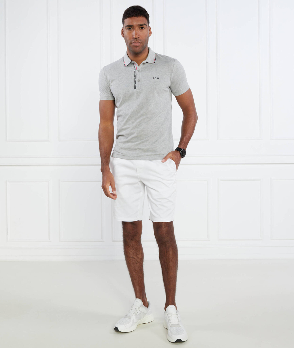 Поло BOSS GREEN - серый(50469391)