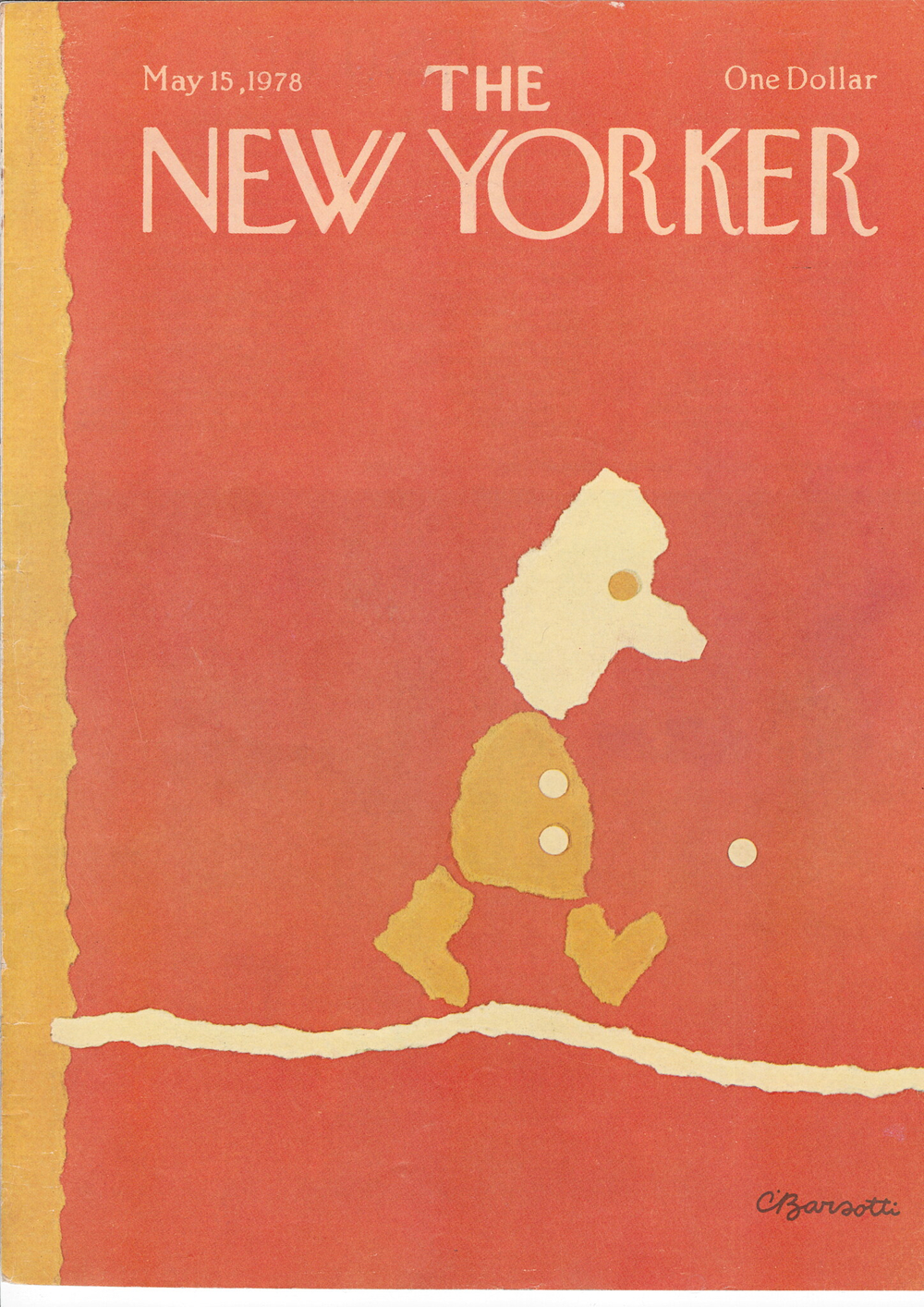 Журнал The New Yorker 15-05-1978, обложка