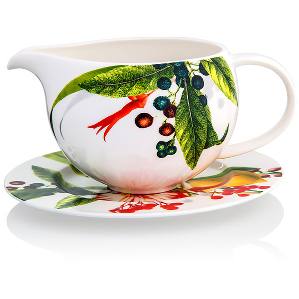 Соусник с подставкой 550мл Rosenthal Фруктовый сад