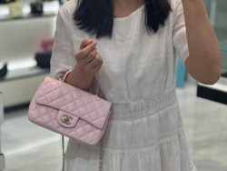 Chanel Mini Flap Bag with Top Handle 20 cm