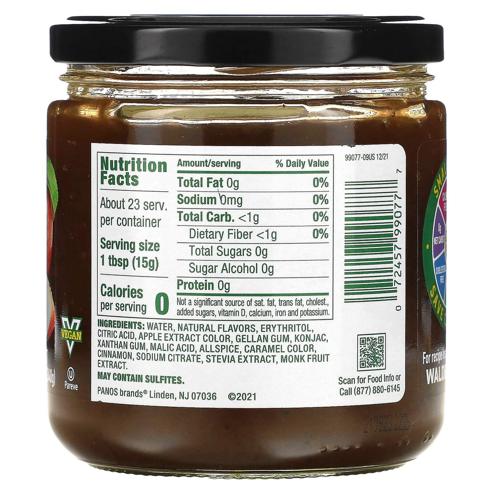 Walden Farms, Яблочное пюре, 12 унций (340 г)