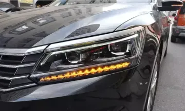 Передние фары VW Пассат Б8 2016-2018 V2 Type (USA type)