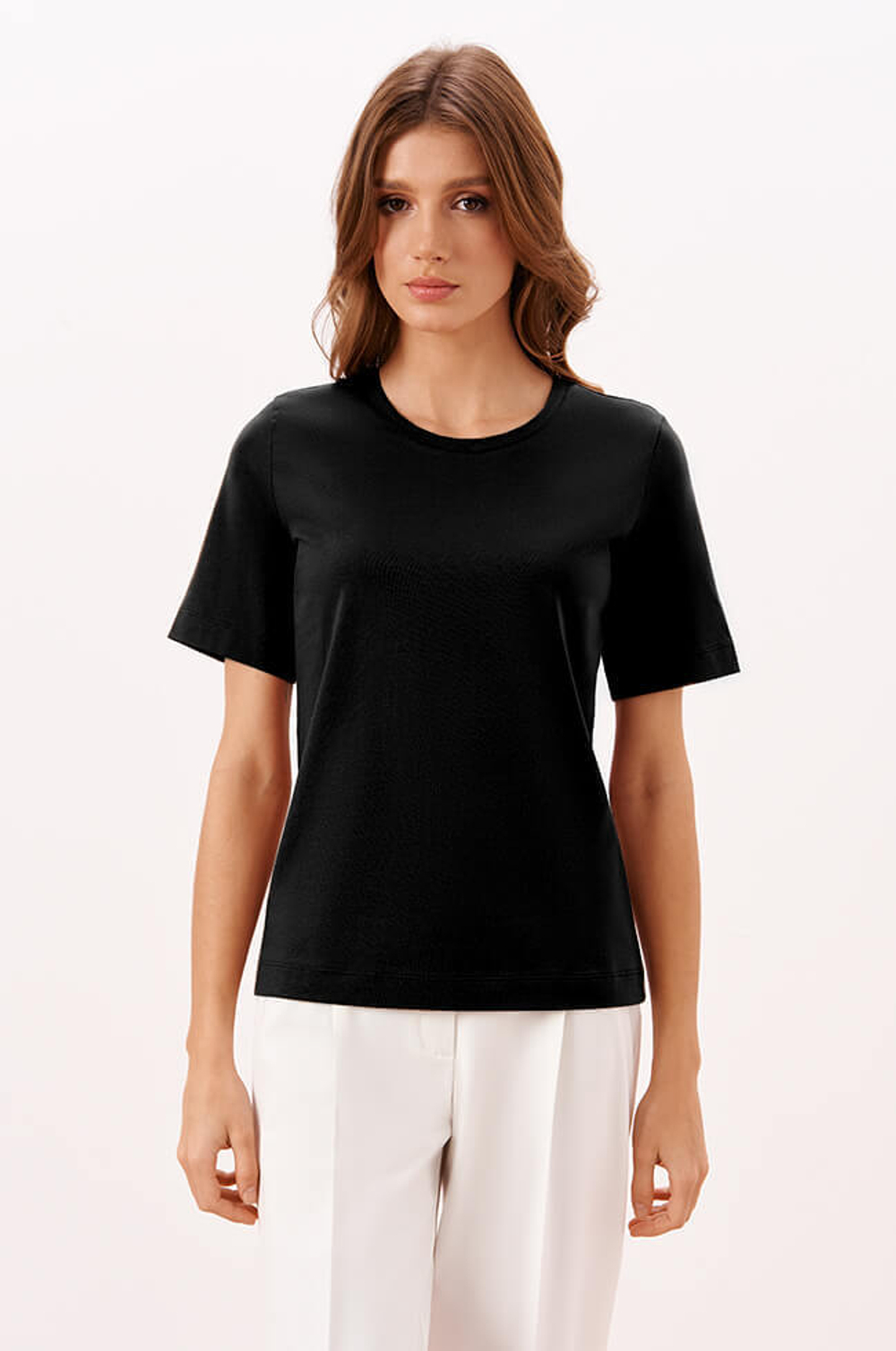 23235 Футболка женская (черный)