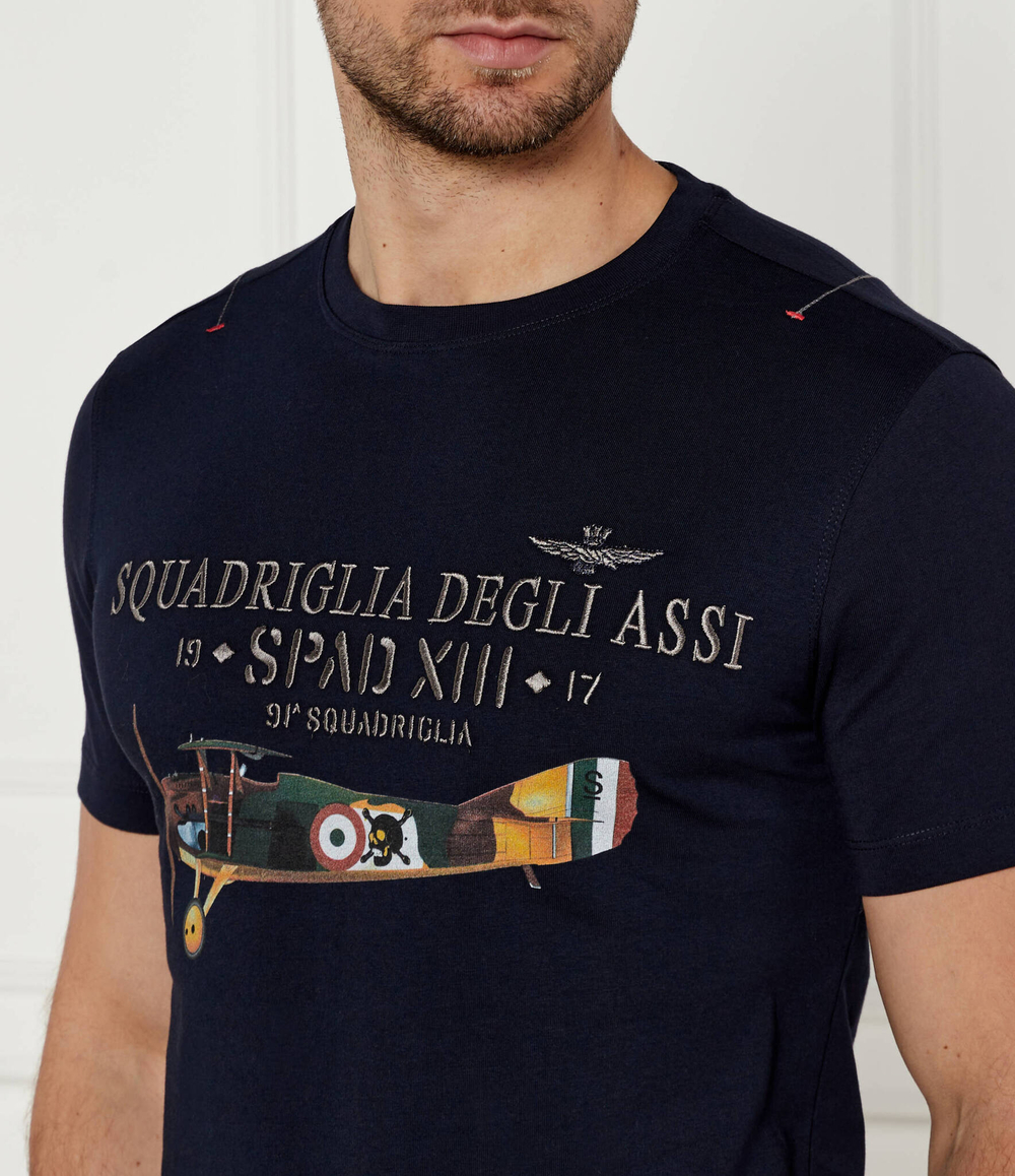 Футболка MC Aeronautica Militare - темно-синий(TS2251J635)