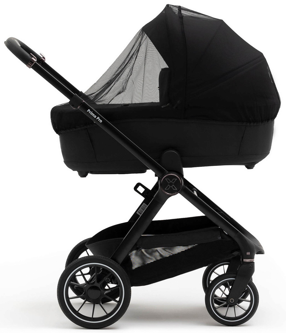 Коляска Agex Prima Pro 3 в 1 с автокреслом i-Safe Grey Midnight Grey (Темно-серый)