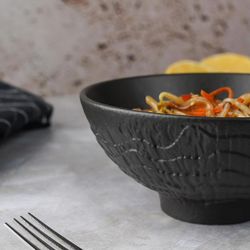 Салатник 300 мл d 13 см h6 см Black Raw Wood P.L. Proff Cuisine [6]