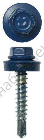 ЗУБР СКД 5005 29 х 4.8 мм, син. насыщ., кровельный саморез, 2500 шт (4-300310-48-029-5005)