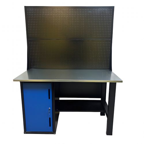 Great Wolf (GWT-V1400TL2) Верстак инструментальный, тумба с дверью, 2 экрана, 1400x700