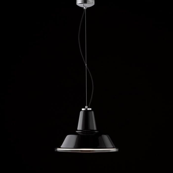 Подвесной светильник Selene Illuminazione Lampara cromo/black/white 2756-002018011