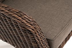 "Прованс" кресло из искусственного ротанга, цвет коричневый