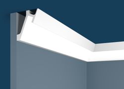 Карниз Ecopolymer, 72x65 мм