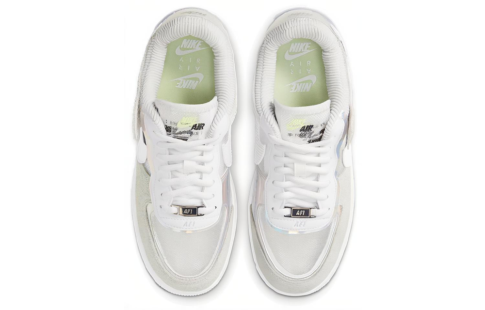Кроссовки Nike Air Force 1 Shadow Se (Женская размерная сетка)