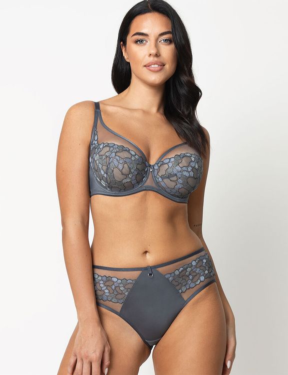 Трусы Subtille Genrietta бразилиана (графит)