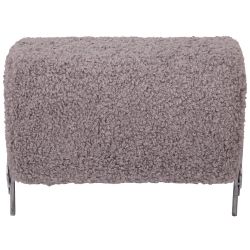 Банкетка Нимфея Серый Античное Серебро