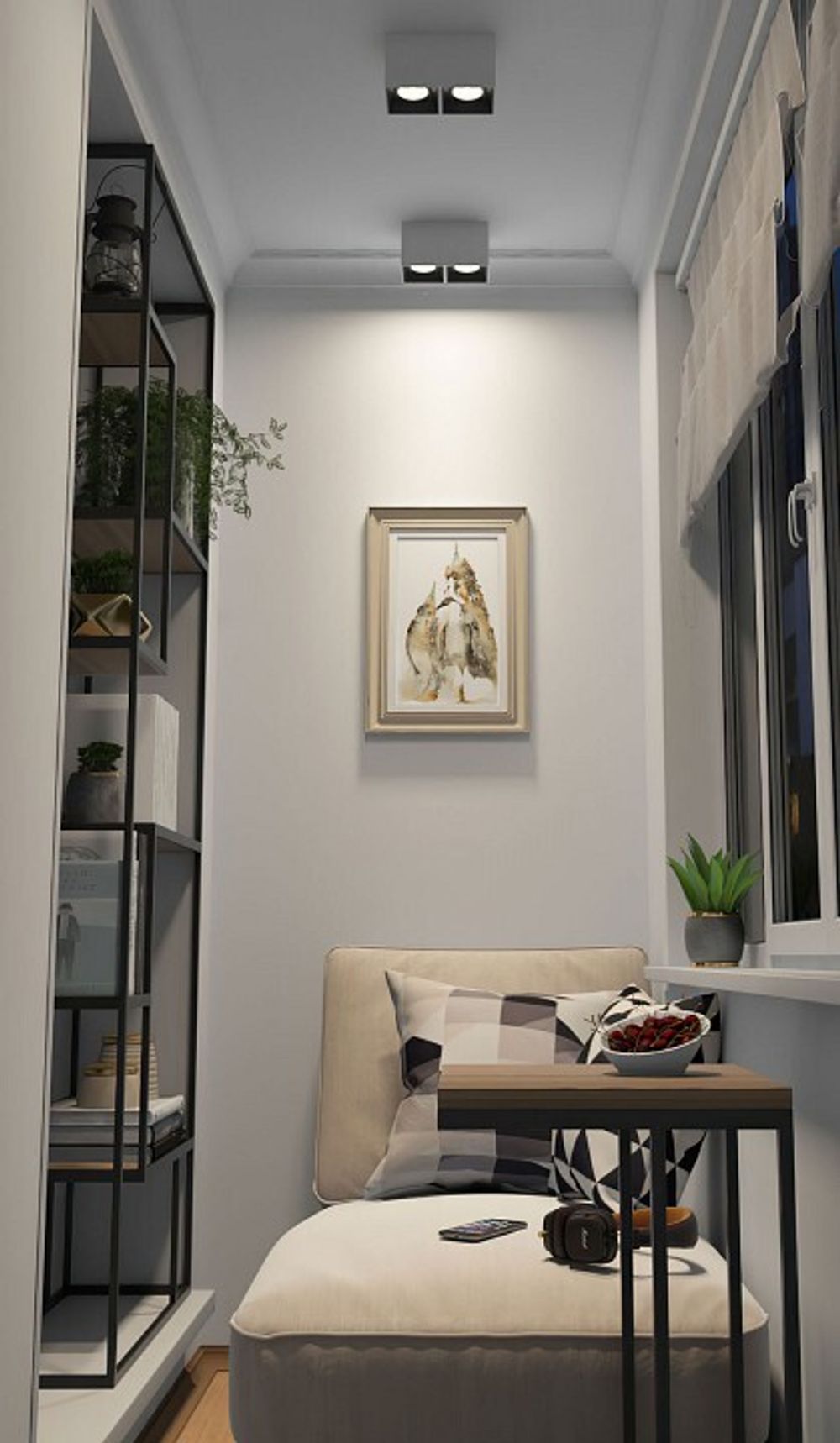 Накладной светильник Denkirs DK3030 DK3085-WB+WH