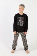 Пижама для мальчика Отдых-1 Виотекс ЧЁРНЫЙ
