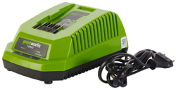 Снегоуборщик GREENWORKS GD40SB 40В,51см,б/щ,1хАКБ 4Ач и ЗУ (2600607)