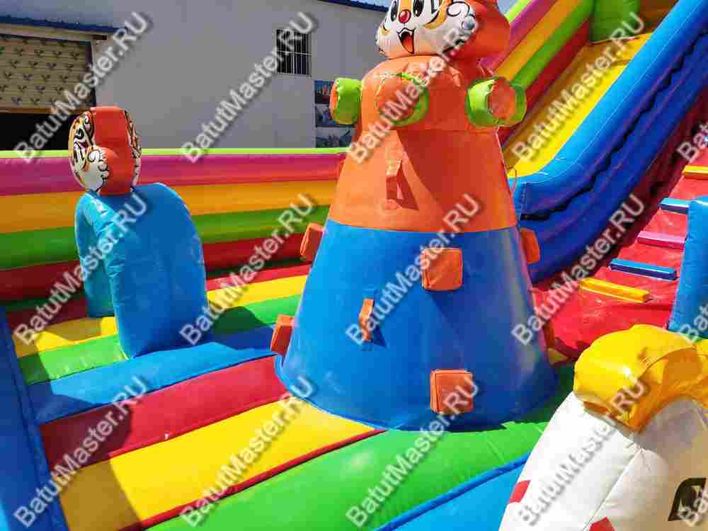 Коммерческий батут "Тигриная страна 2" 9,5*6*5,8 м