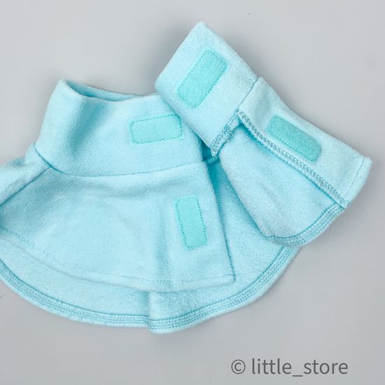 Шарф-манишка флисовый Аквамарин