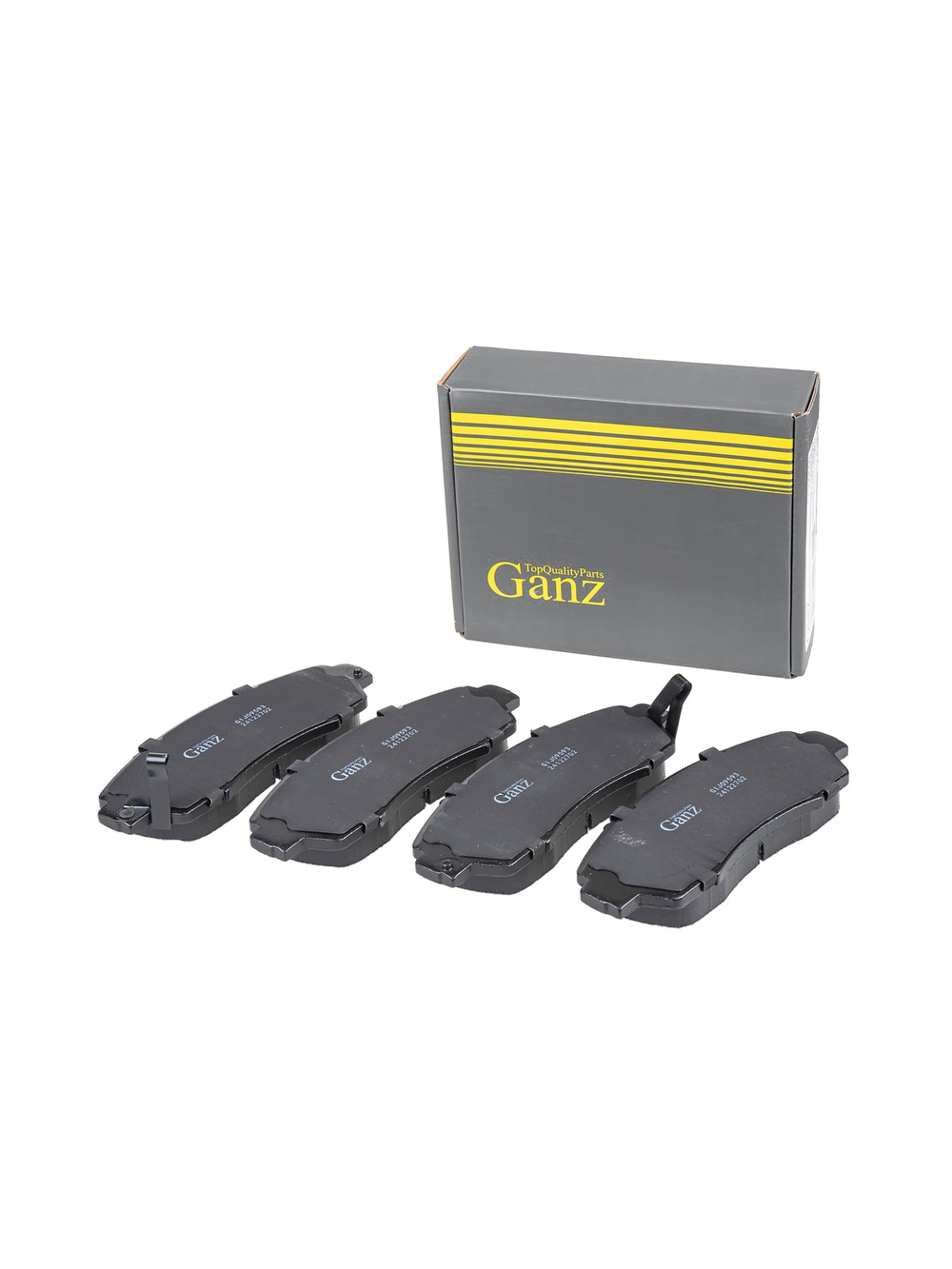 Колодки передние Haval Dargo 4WD GANZ GIJ09593