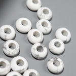 Каменный бублик, 14мм, магнезит натуральный