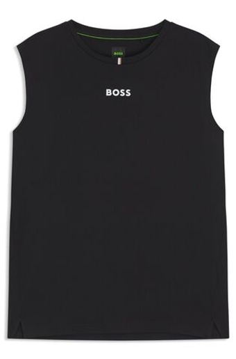 Мужская теннисная футболка BOSS Tank TOC - black