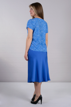 Блузка женская 3256ЗПк, графика #176Грж093256зпк