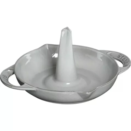 STAUB - Жаровня для курицы 24 см, серая / артикул   40509-517-0  / GTIN 3272342000186