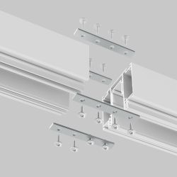 Комплект прямых соединителей для демпферного шинопровода, 4 шт Maytoni   TRA034D-C-42S