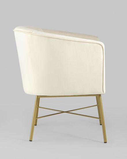 Кресло Шале велюр бежевый