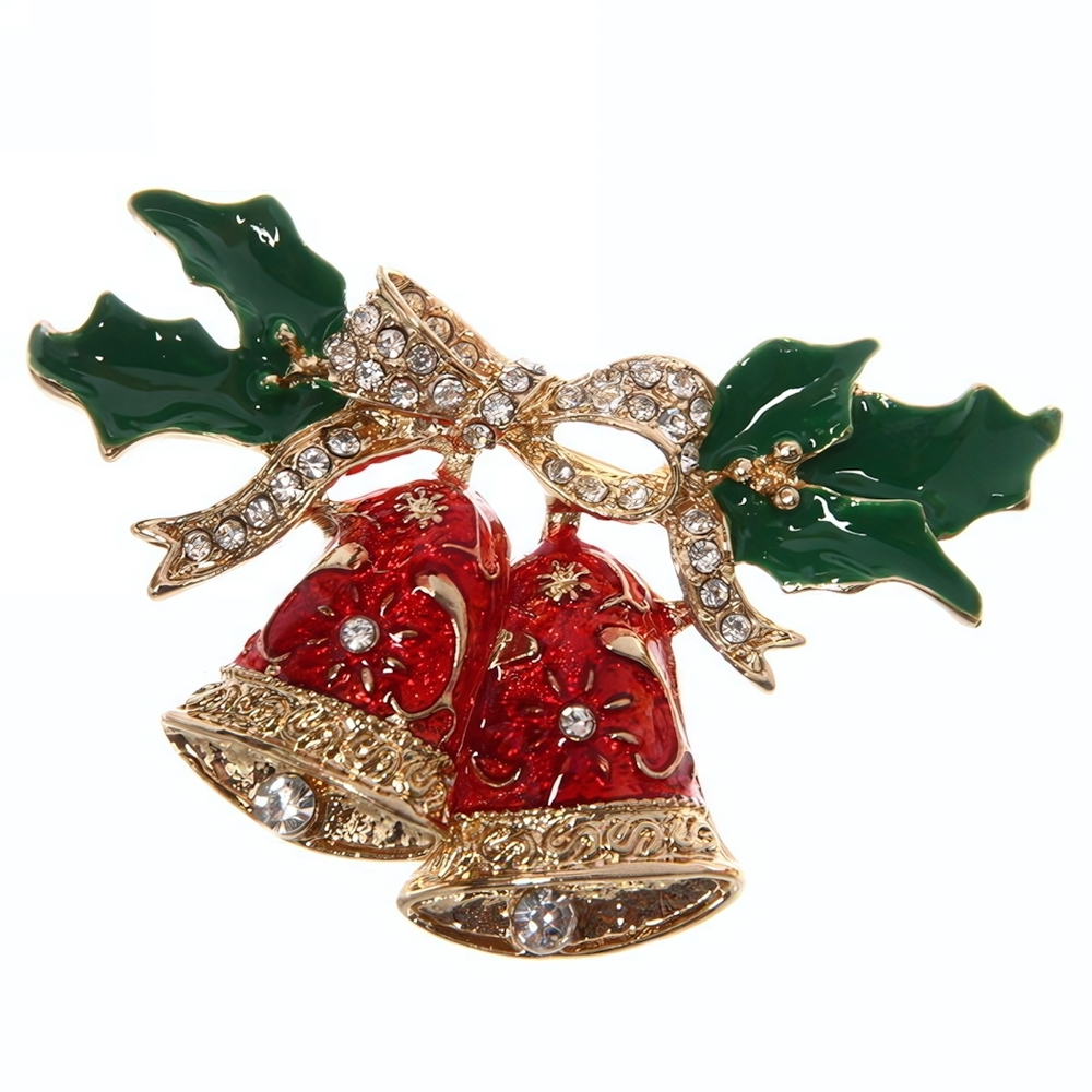 Брошь «Новогодняя Коллекция- Колокольчики» 4*6 см