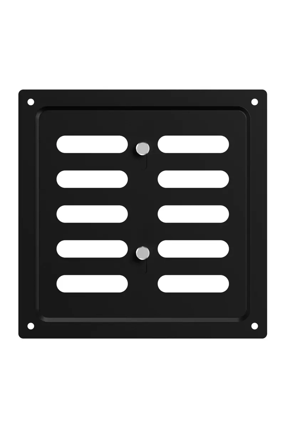 Решетка 1515MER метал. регулир. Black