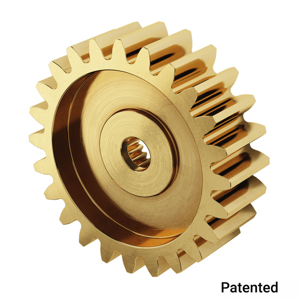 2305  Series Brass, MOD 0.8, Servo Gear (25 Tooth Spline, 24 Tooth)