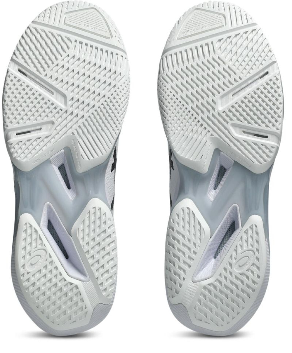 Мужские кроссовки теннисные Asics Solution Speed FF 4 - white/black