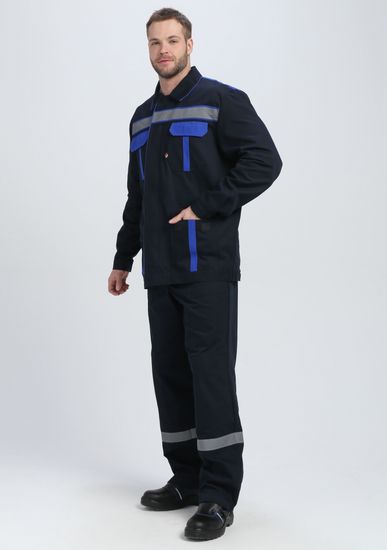 Костюм "ИТР СОП IMP" полукомбинезон (т.синий/василек)