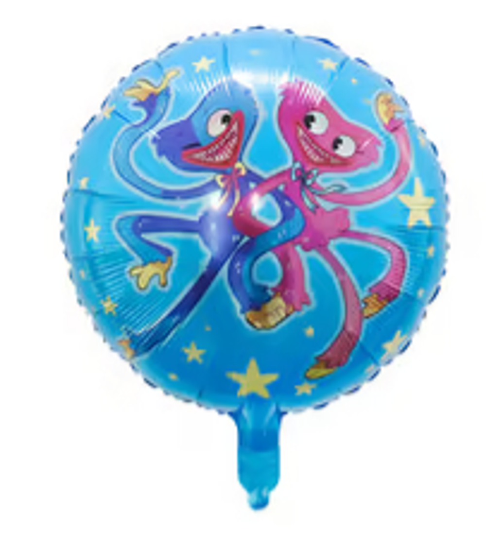 К 18" Круг Зубастики голубой хаги ваги