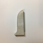 Заглушка правая к плинтусу "Salag" 046 Вудсток белый