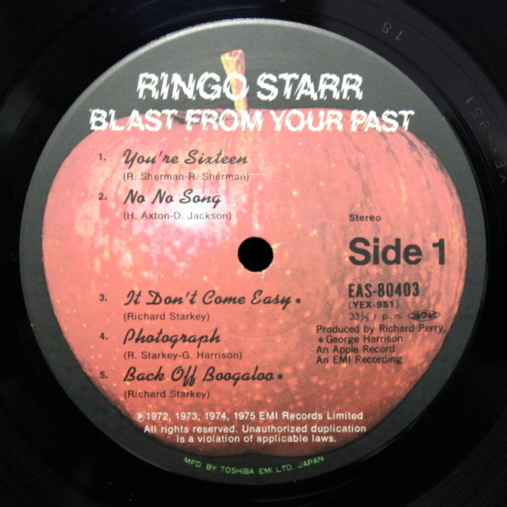 Ringo Starr / Blast From Your Past (LP)