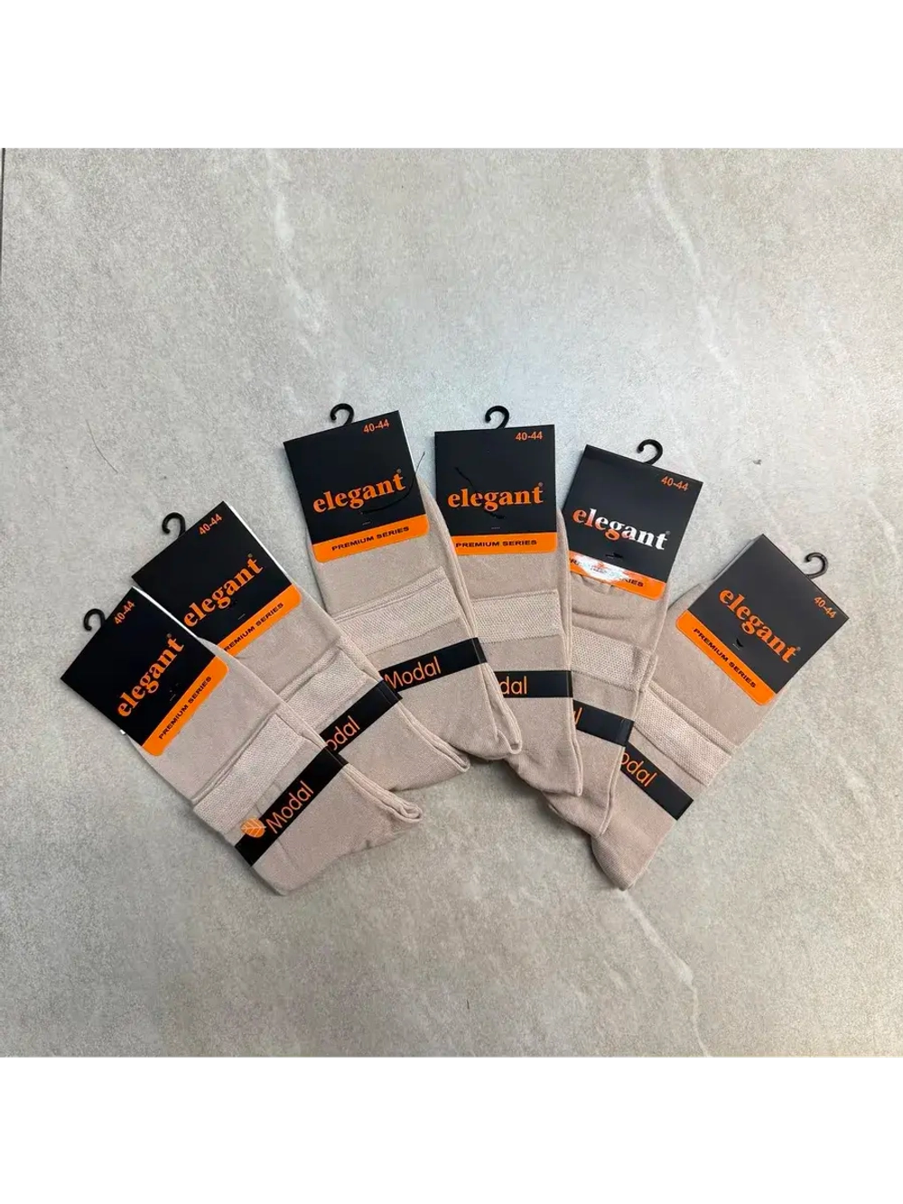 Носки комплект 6 пар 1.3.426-Беж