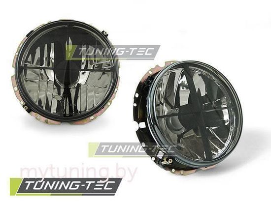 Передние фары внешние VW Golf 1 smoke