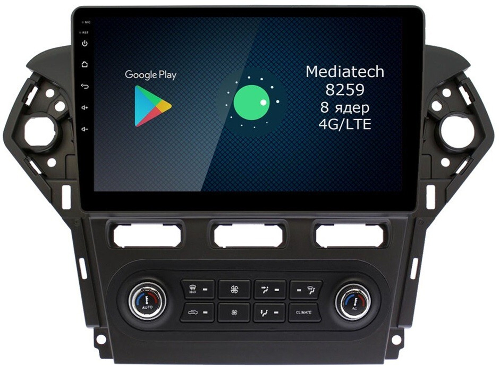 Магнитола для Ford Mondeo 4 2010-2015 (для любых комплектаций) - Roximo RX-1713 Android 13, ТОП процессор, 8/128, SIM-слот