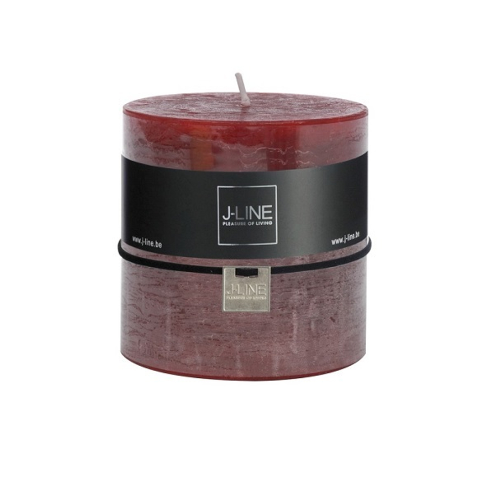 Свеча бордовая 80 ч