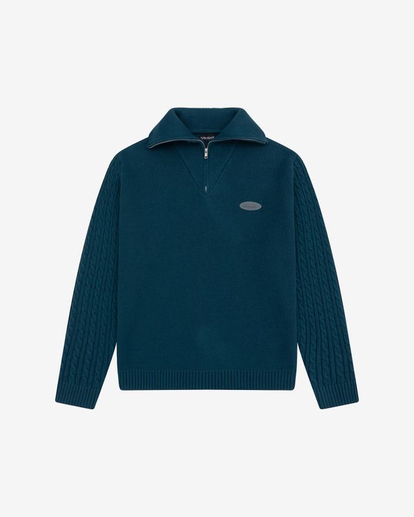 Свитер Delta Star Zip изумрудный - фото 1