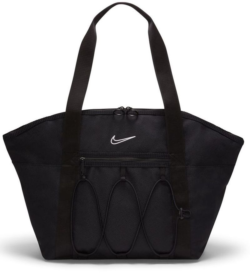 Сумка спортивная Nike One Training Tote Bag - black/black/white