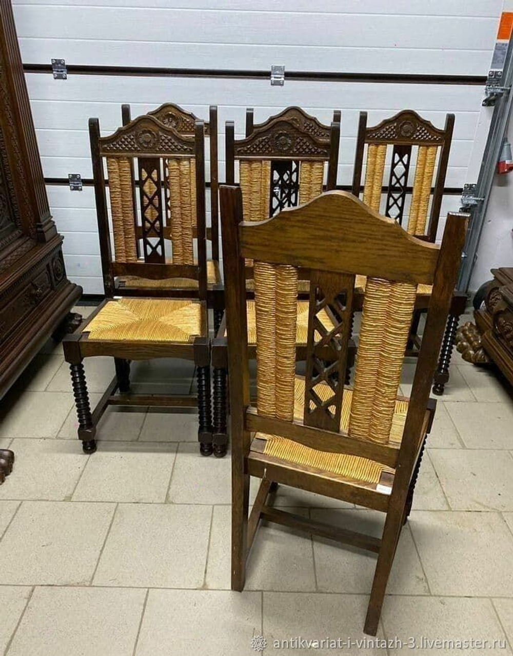 Комплект старинные стулья 6 шт